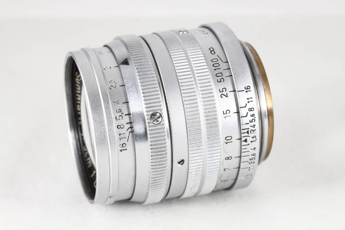 人気，送料無料】 ☆超極上美観☆ Leica Summarit 5cm F1.5 Lマウント ☆