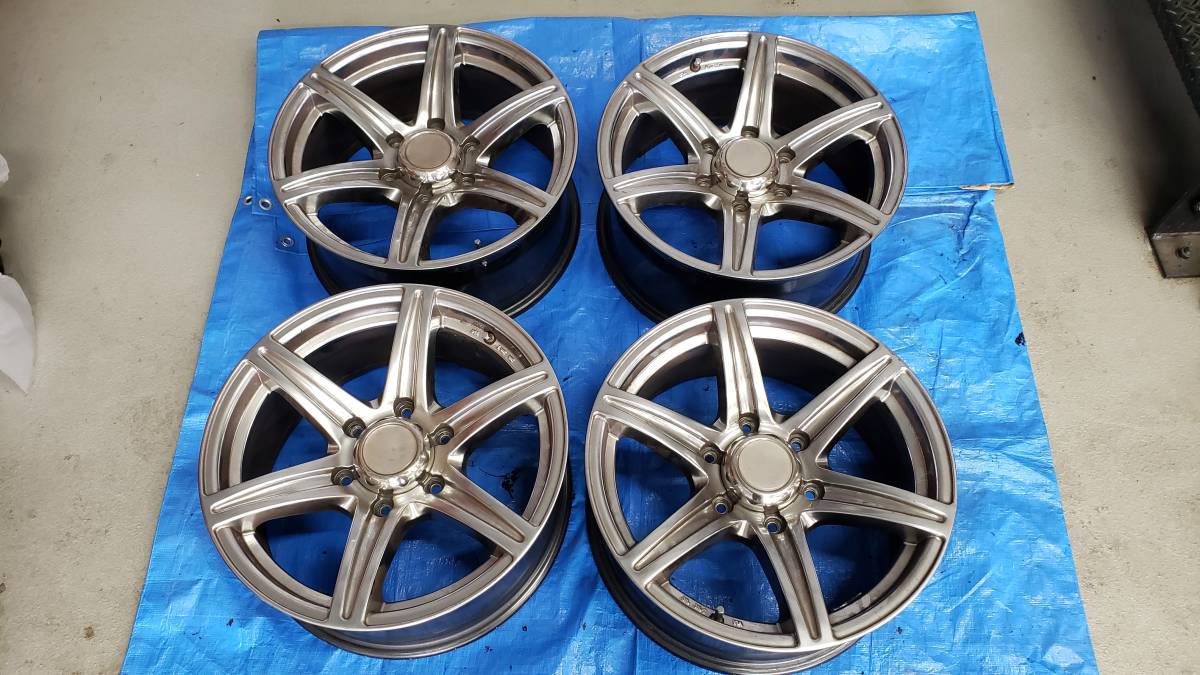 【売り切り】FJクルーザー (GSJ15W)対応サイズ 社外 17インチホイール 6穴 7.5J ＋25 PCD139.7