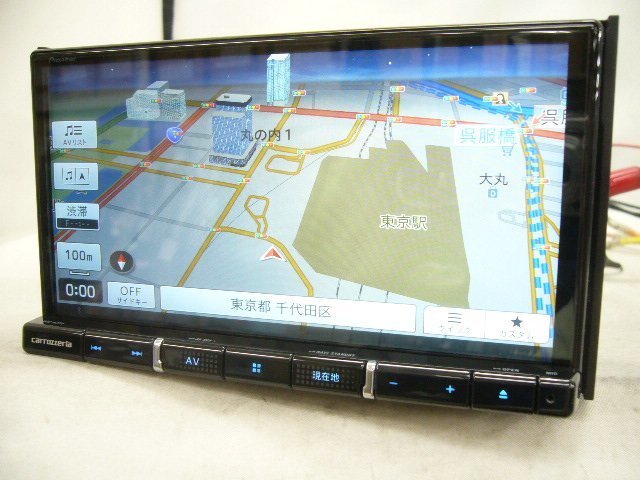 カロッツェリア AVIC-RZ711 メモリーナビ 地図データ2020 くき A3