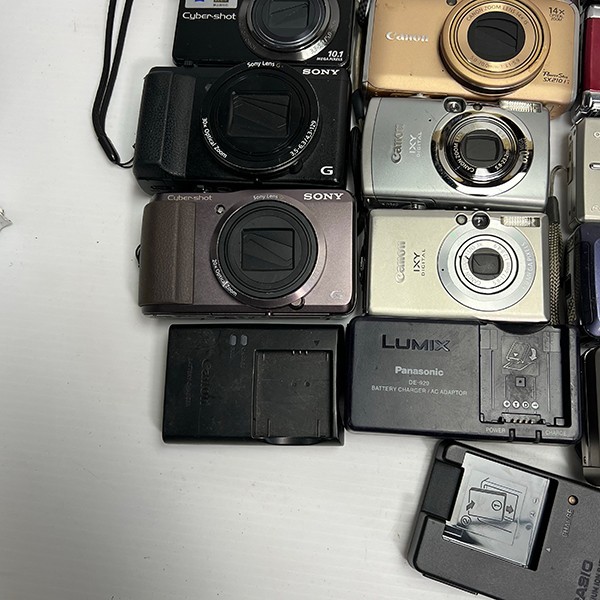 デジカメ まとめ売り 31台 セット + 充電器 6点 SONY CANON NIKON