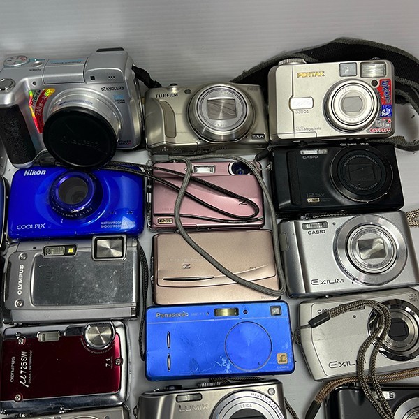 デジカメ まとめ売り 31台 セット + 充電器 6点 SONY CANON NIKON