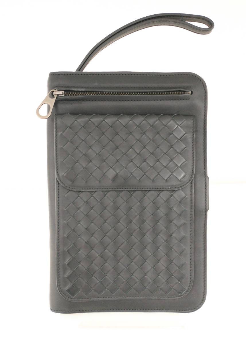 イントレチャート BOTTEGA VENETA ベルト ブラウン タグあり BOTTEGA