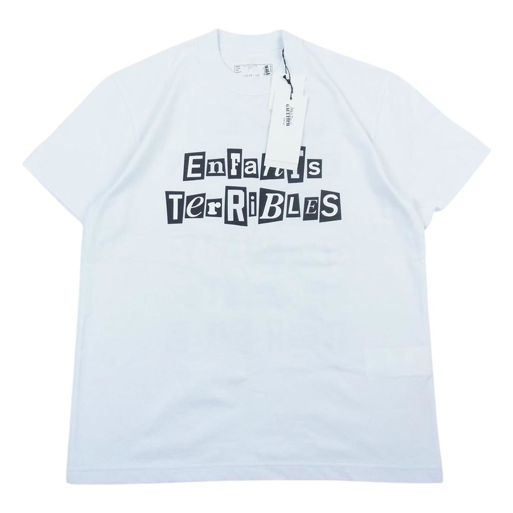 Sacai サカイ Jean Paul Gaultier ジャンポールゴルチエ Enfants Terribles Print T-Shirt プリント 半袖 Tシャツ 1【美品】【中古】
