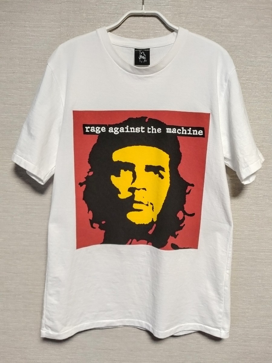 美品 WACKO MARIA RAGE AGAINST THE MACHINE サイズM ホワイト ワコマリア レイジアゲインストザマシーン コラボ 2020SS　バンドTシャツ