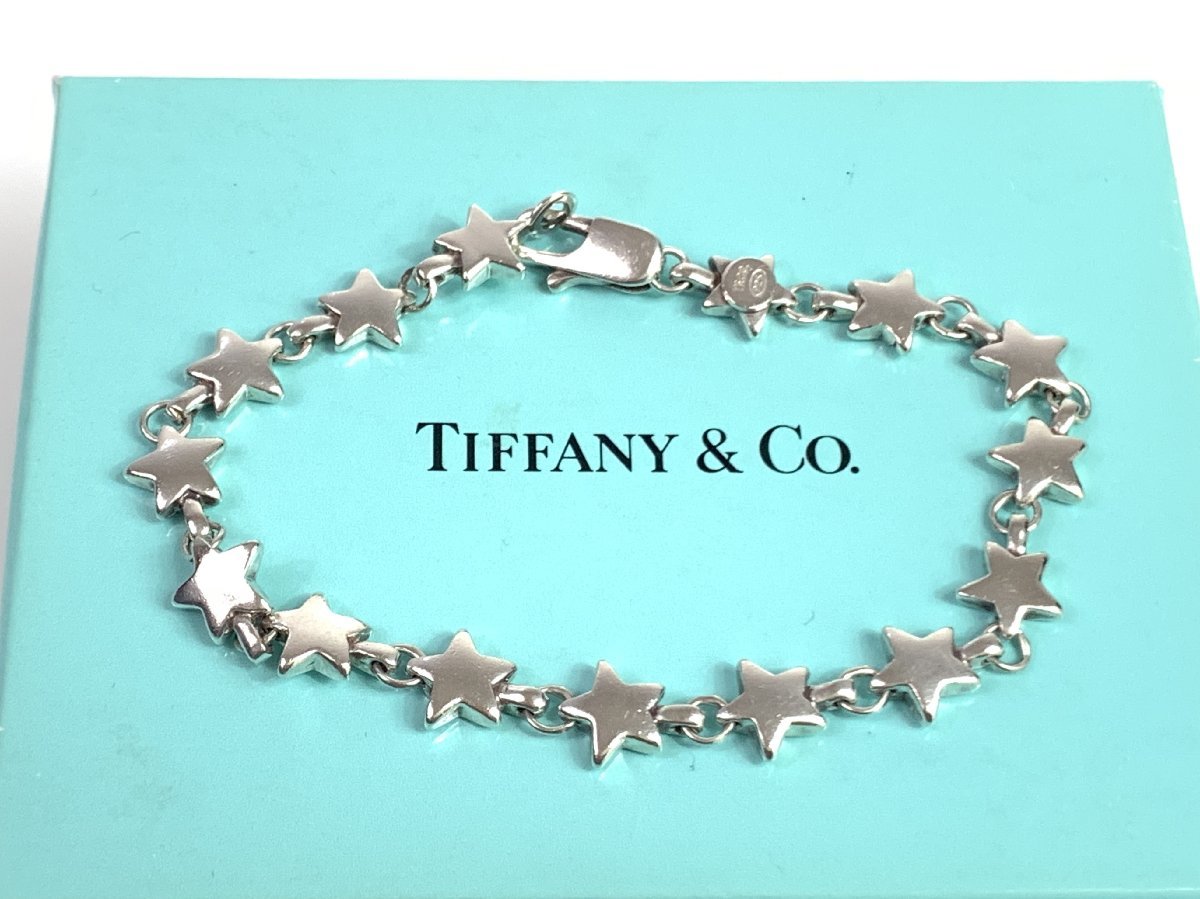 ティファニー TIFFANY パフスター ブレスレット SV925 希少