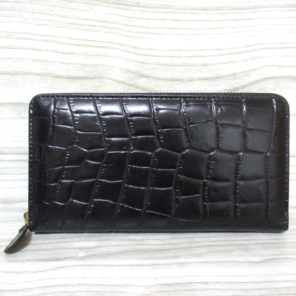 ⭐️未使用⭐️ エッティンガー EBONY エボニー クロココレクション 型