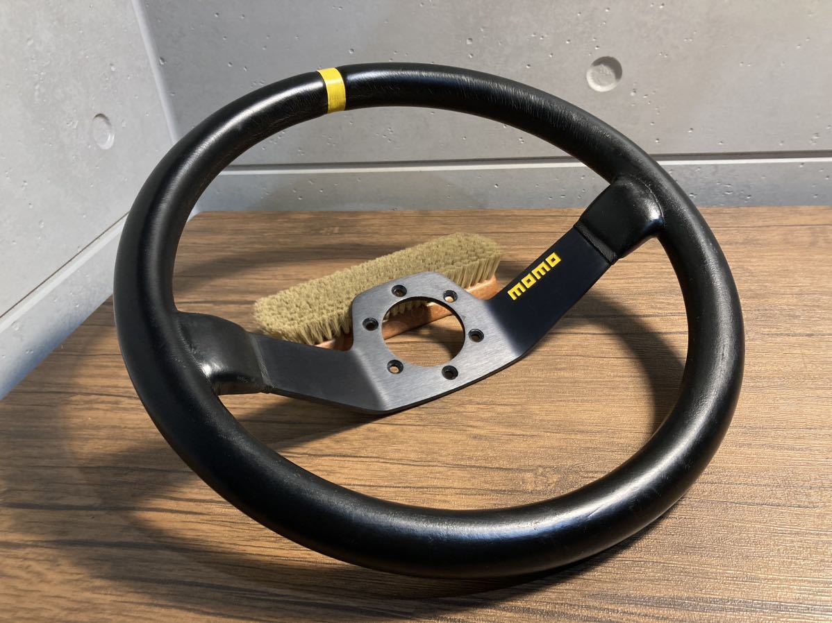 MOMO　MOD.02　モデル02 　ディープコーン　　ステアリング　2本スポーク　350mm　ランチア　アバルト　ラリー　1997年製 ステアリング ディープコーン MOD.02 Mod. MOD.08 ブルー