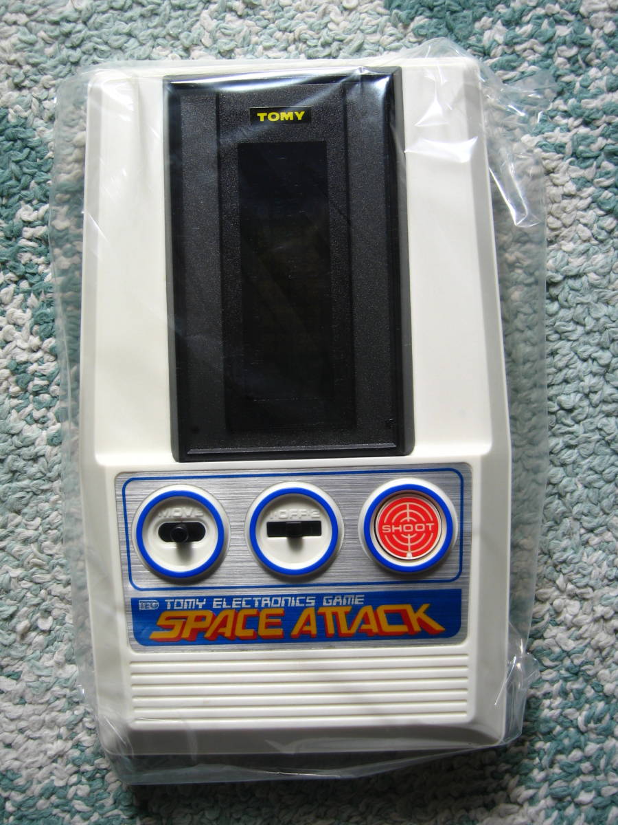 ゲーム A7558 TOMY スペースアタック 箱付 レトロ電子ゲーム ジャンク