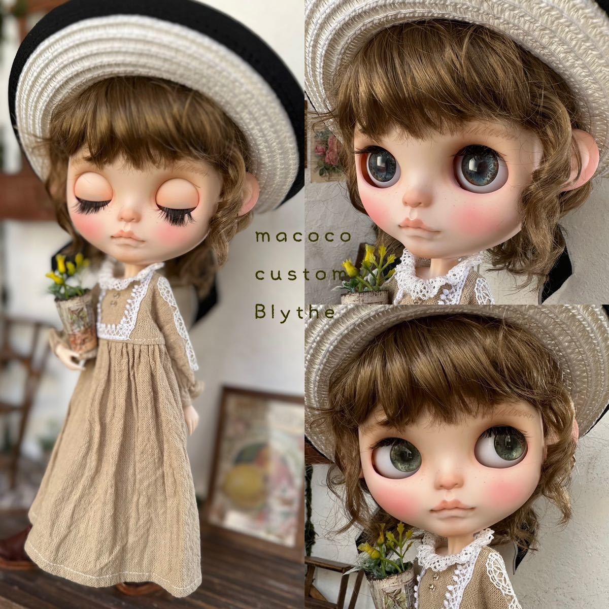 ★Custom BLYTHE ★ カスタムブライス.:＊macocodoll* ルミデミトリア カスタム