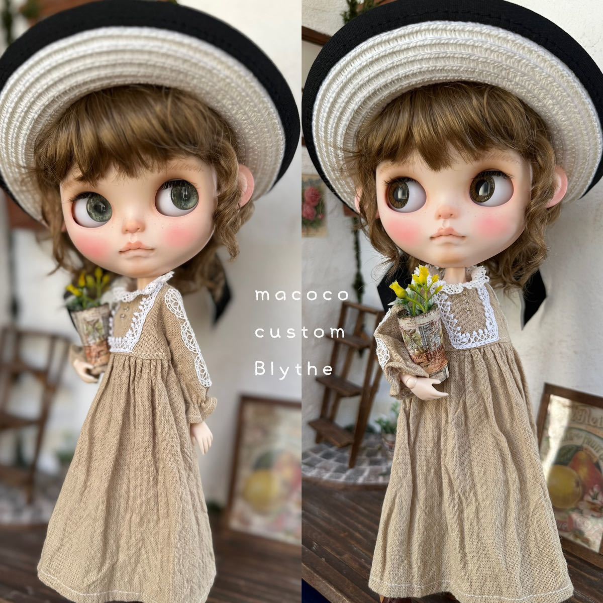 ★Custom BLYTHE ★ カスタムブライス.:＊macocodoll* ルミデミトリア カスタム