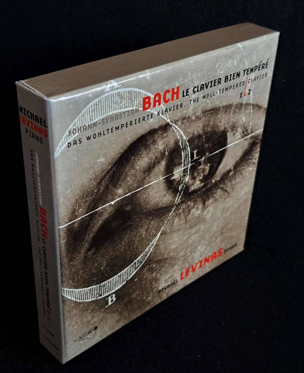 【CD】ミカエル・レヴィナス/バッハ：平均律クラヴィーア曲集/5CD/028947610540/ACCORD/MICHAEL LEVINAS