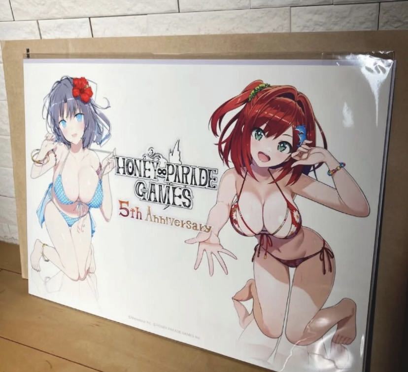 ドルフィンウェーブ Twitter 当選品 A3ポスター 閃乱カグラ ドルウェブ 100名 限定品
