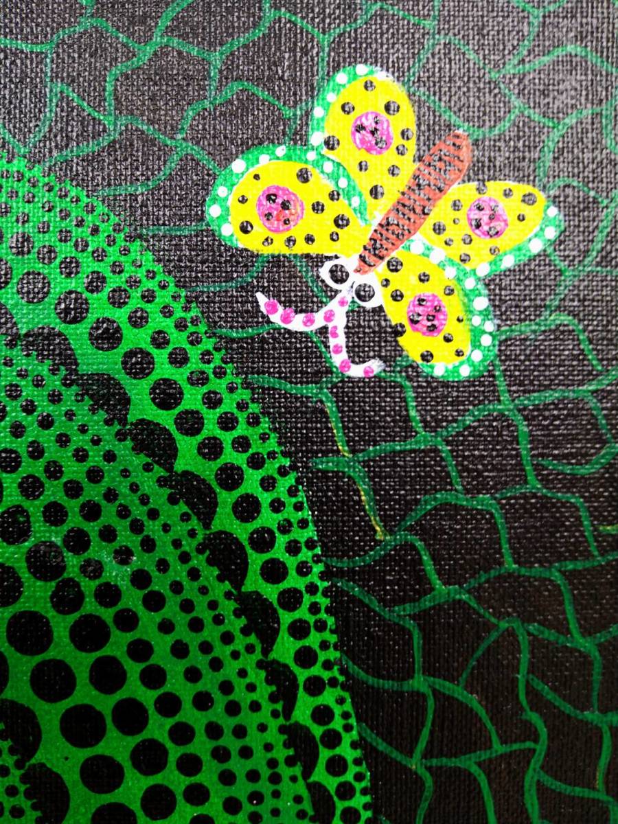 真作絵画 山本雅勝 油彩10号 那須高原 雄大な山と秋の