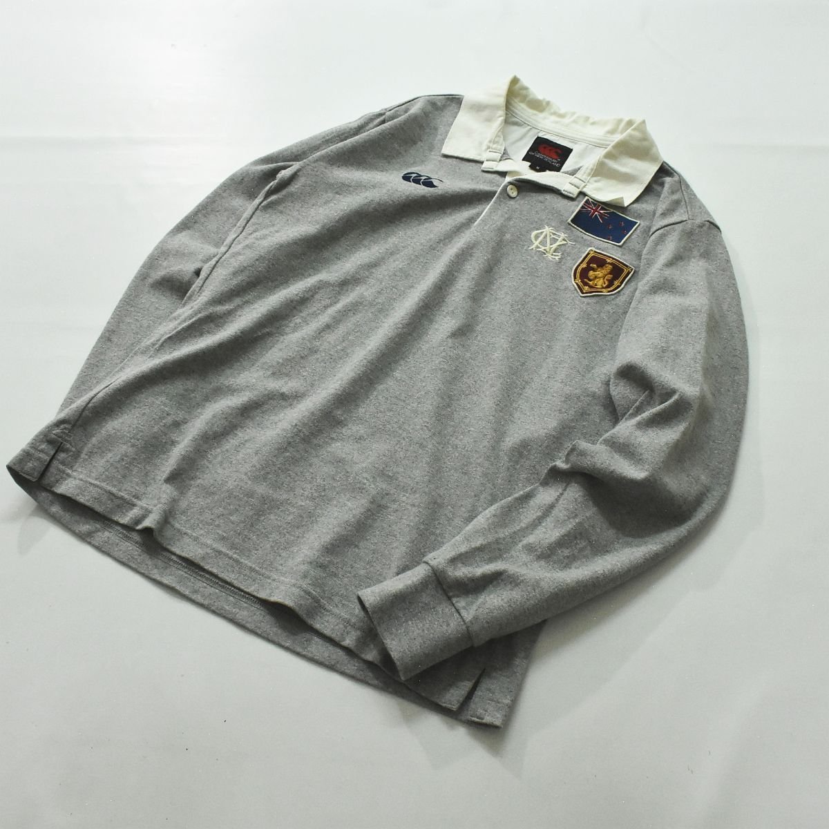 ☆ カンタベリー CANTERBURY ニュージーランド 長袖 コットン ラガー 