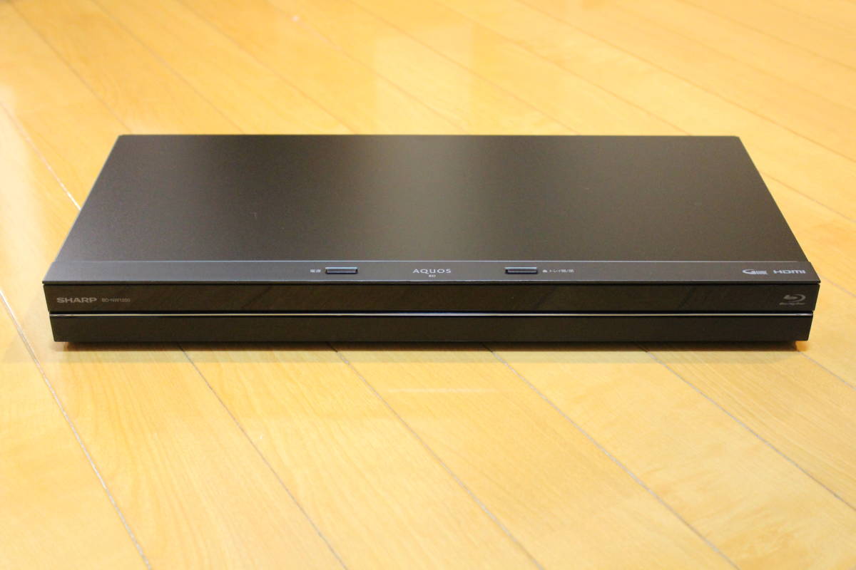 SHARP ブルーレイディスクレコーダー BD-NW1200 完動品 SHARP BD