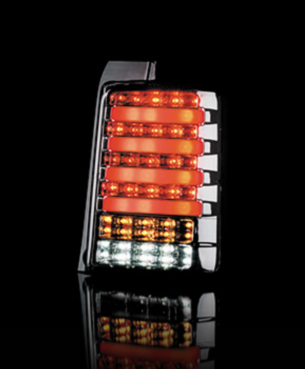L575S ムーブコンテ/カスタム GARSON チューブフルLEDテール クリア