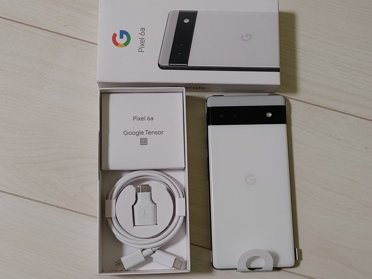 新品未使用】au Google Pixel6a chalk SIMフリー 判定○ 送料無料