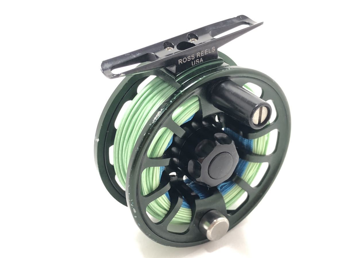 ロスリール フライリール エボリューション LT #1 フライリール グリーン　(Ross Reels Evolution LT green) ティムコ