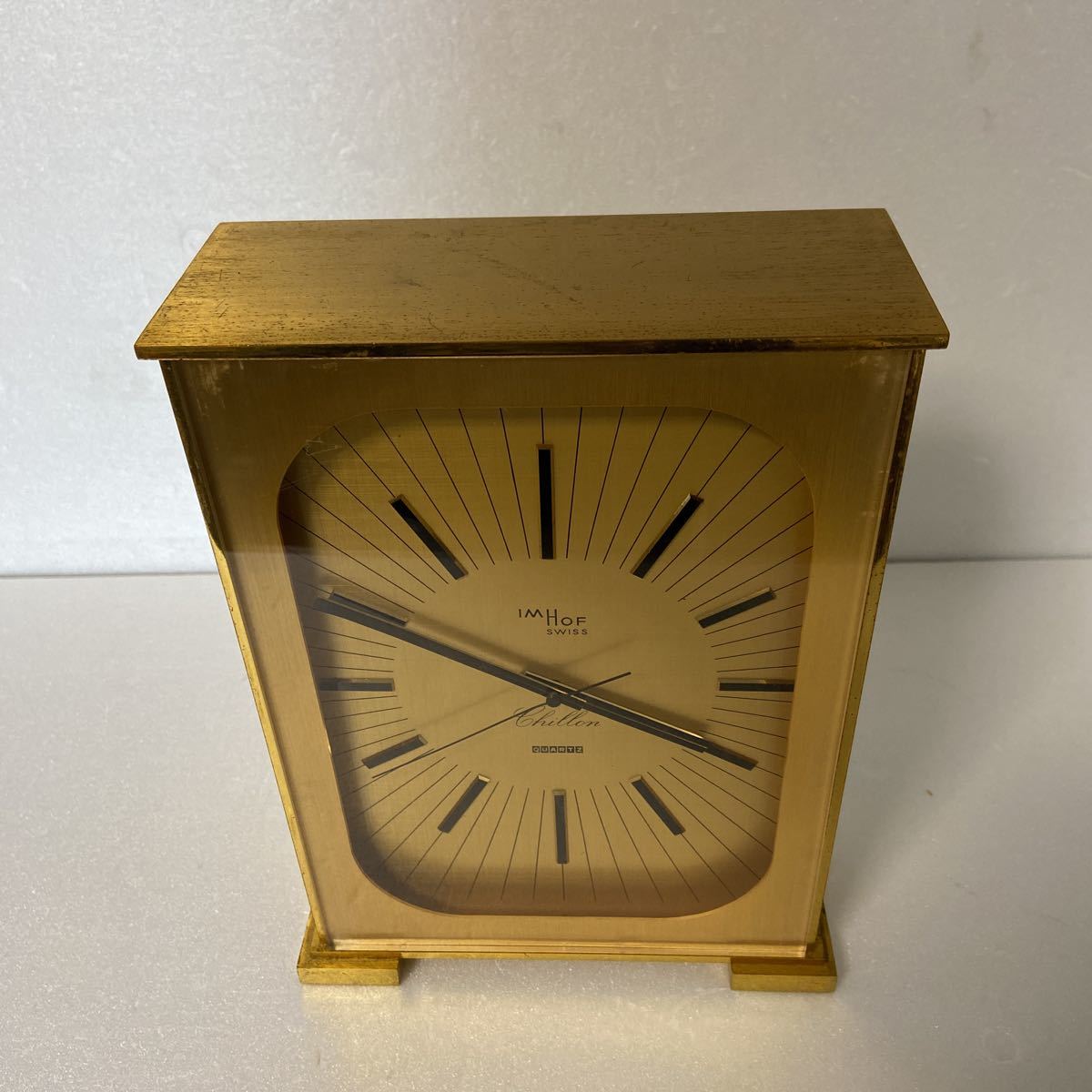 Imhof - Swiss Etsy Clock swiss IMHOF 日本 0 clock 1 「インホフ」の 