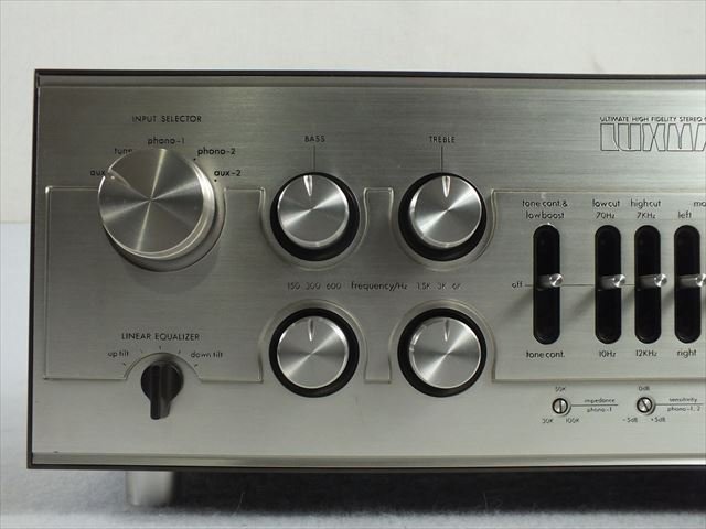 C-1010 LUXMAN - ラックスマン Yahoo!オークション 通電OK 中古