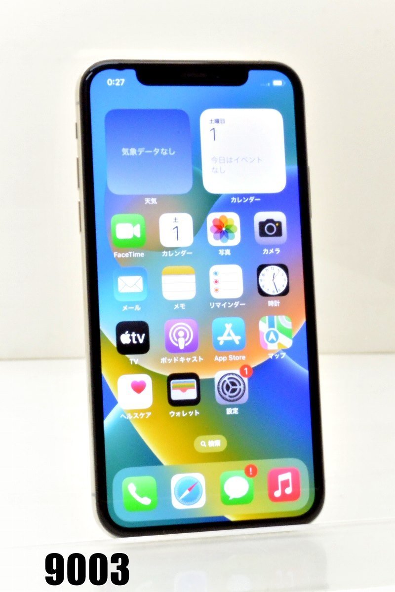 ジャンク] docomo SIMロック解除済 Apple iPhoneXs 64GB シルバー