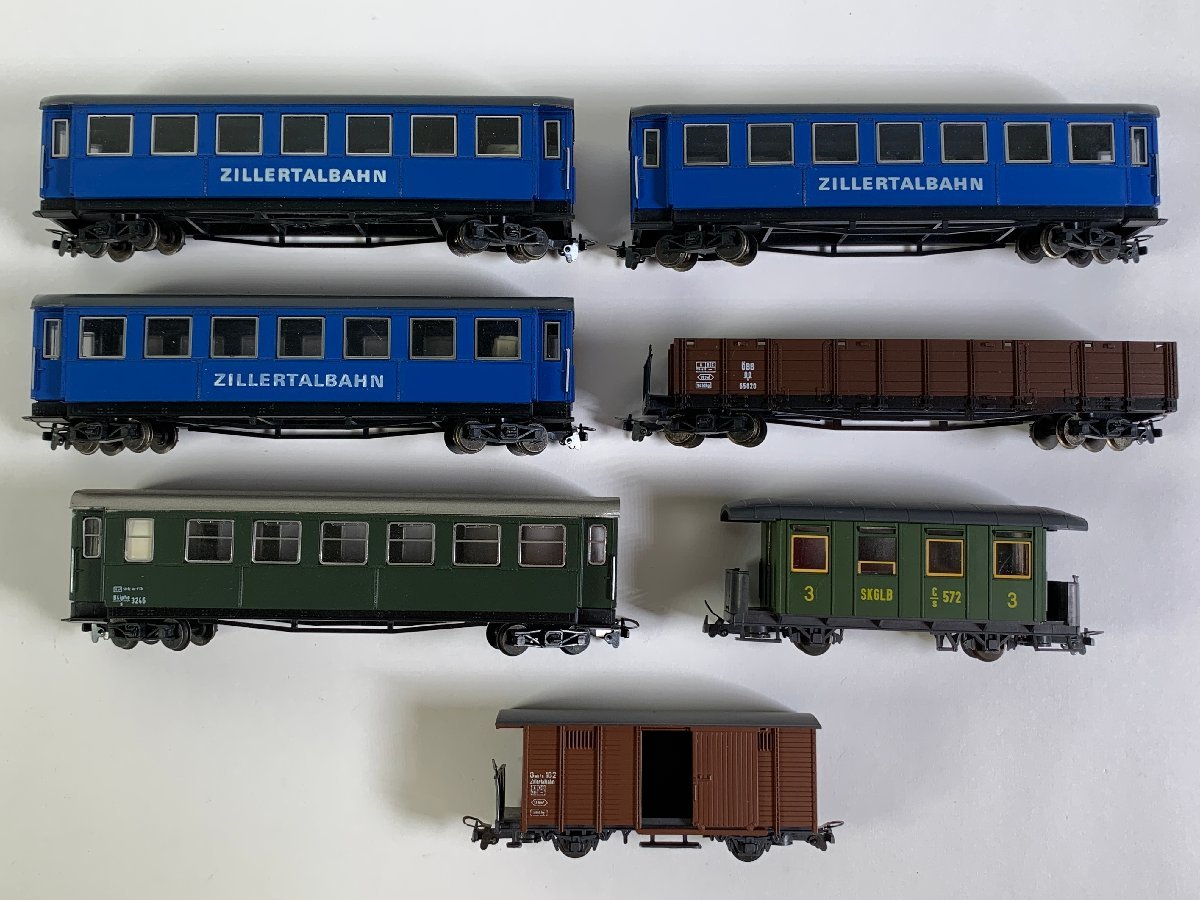 9-69＊HOe リリプット 732/ 745/ 715 Zillertalbahn 客車 947/ 914