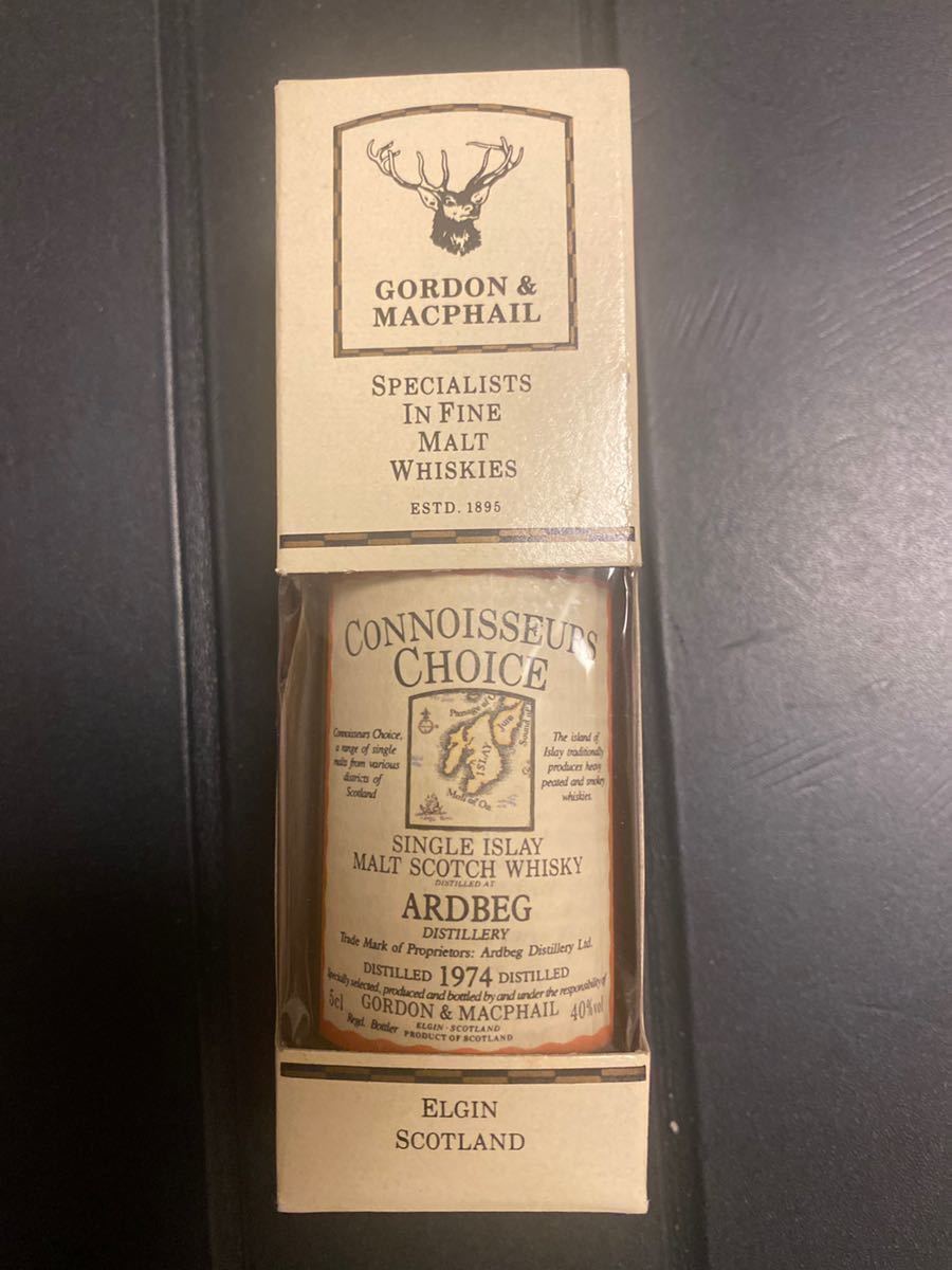 アードベッグ ARDBEG 1974 CONNOISSEURS CHOICE G&M 5cl Ardbeg 0