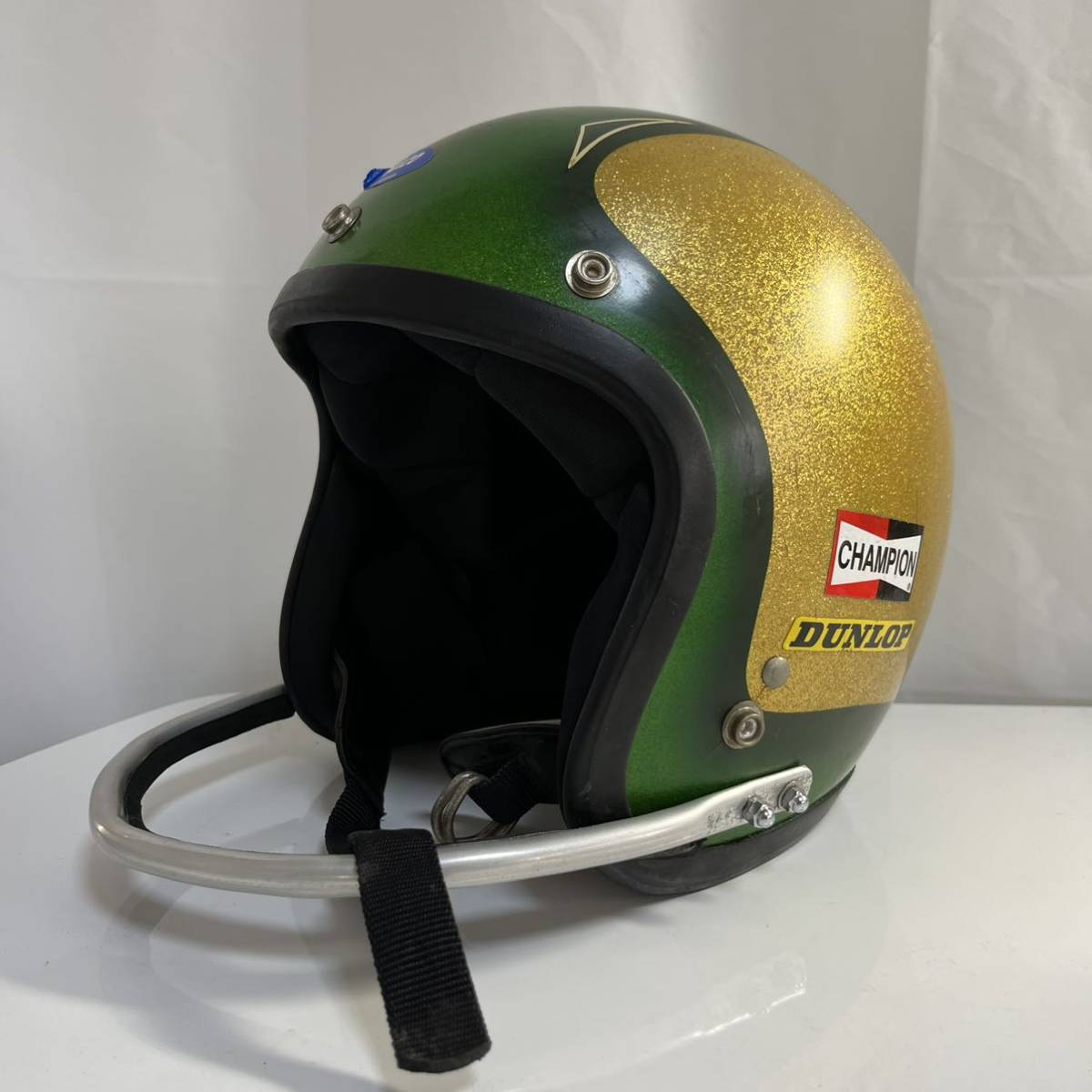 ビンテージヘルメット ジェットヘルメット 1974年 ビンテージ ショーエイ？ メーカー不明　詳細不明 現状 A.N.S.I.Z90.1-1971 