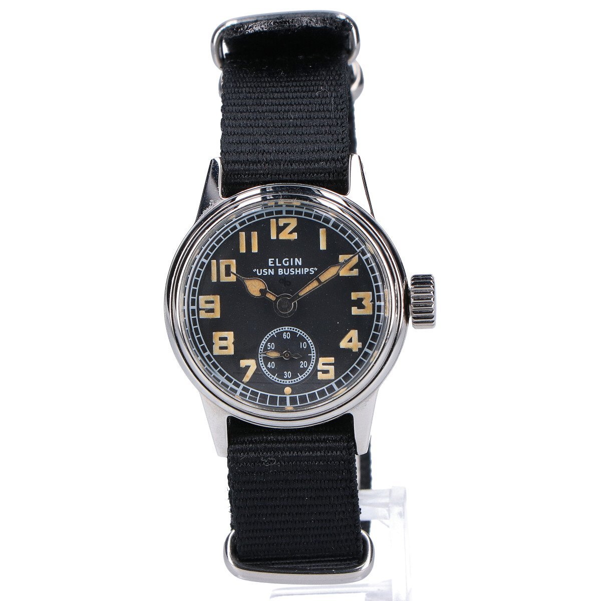 R88-W-800 エルジン Watch U.S. US Elgin Navy Wrist Hamilton F101 
