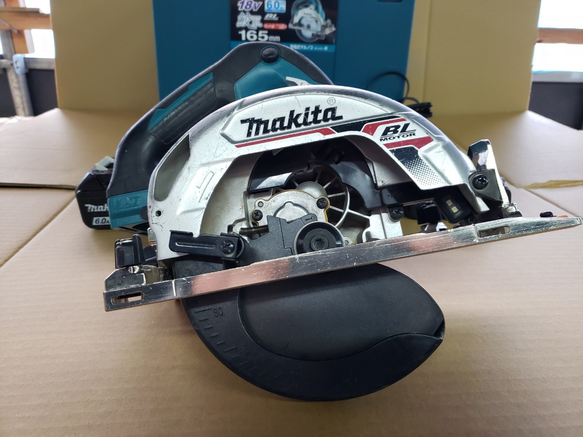 丸ノコ | マキタ 165mm マルノコ 丸のこ 充電式 18v マキタ互換品 刃 セット 充電器 18Vバッテリー 0 18V （本体のみ）バッテリ・充電