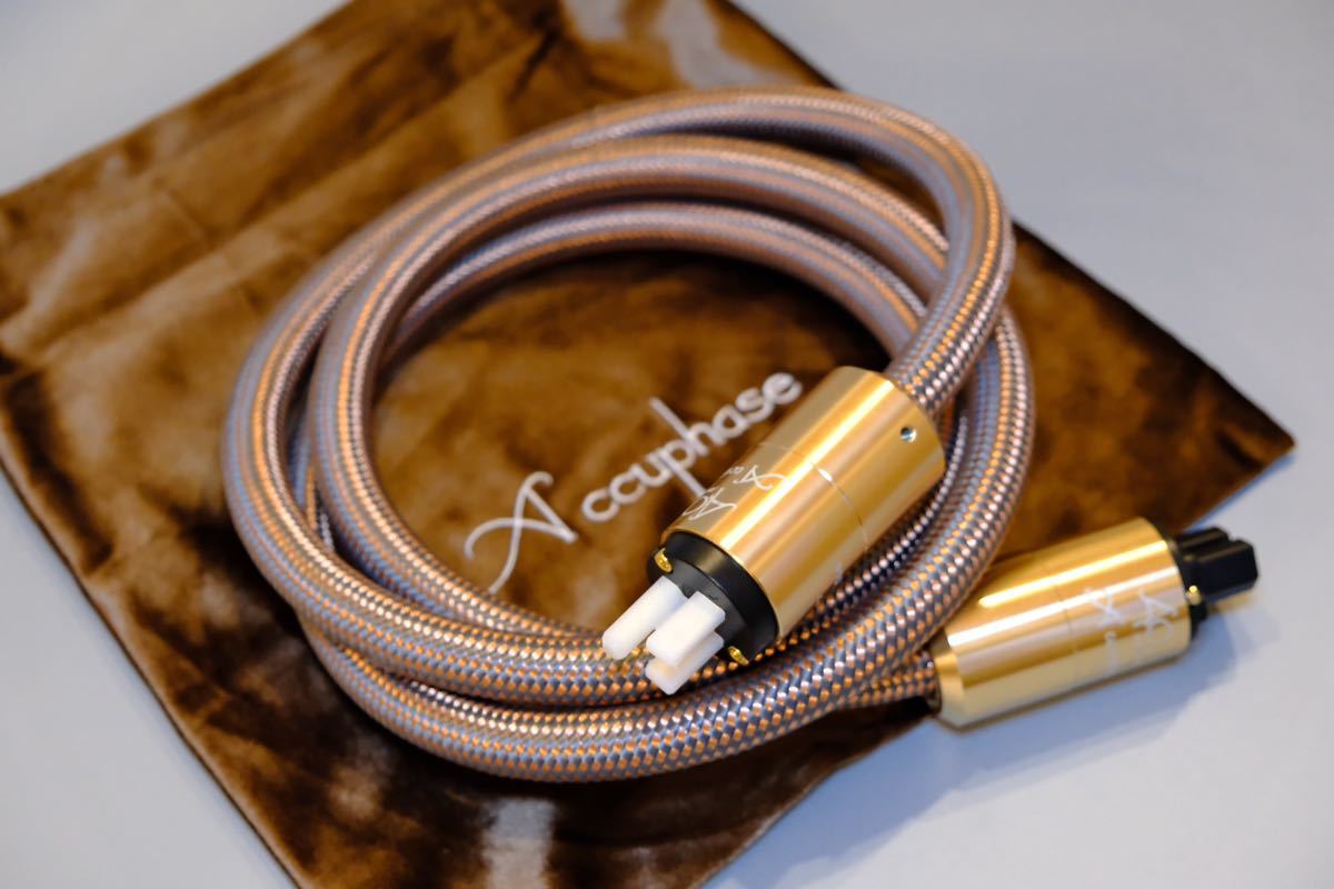 Accuphase 40th anniversary 電源ケーブル Accuphase 40th anniversary
