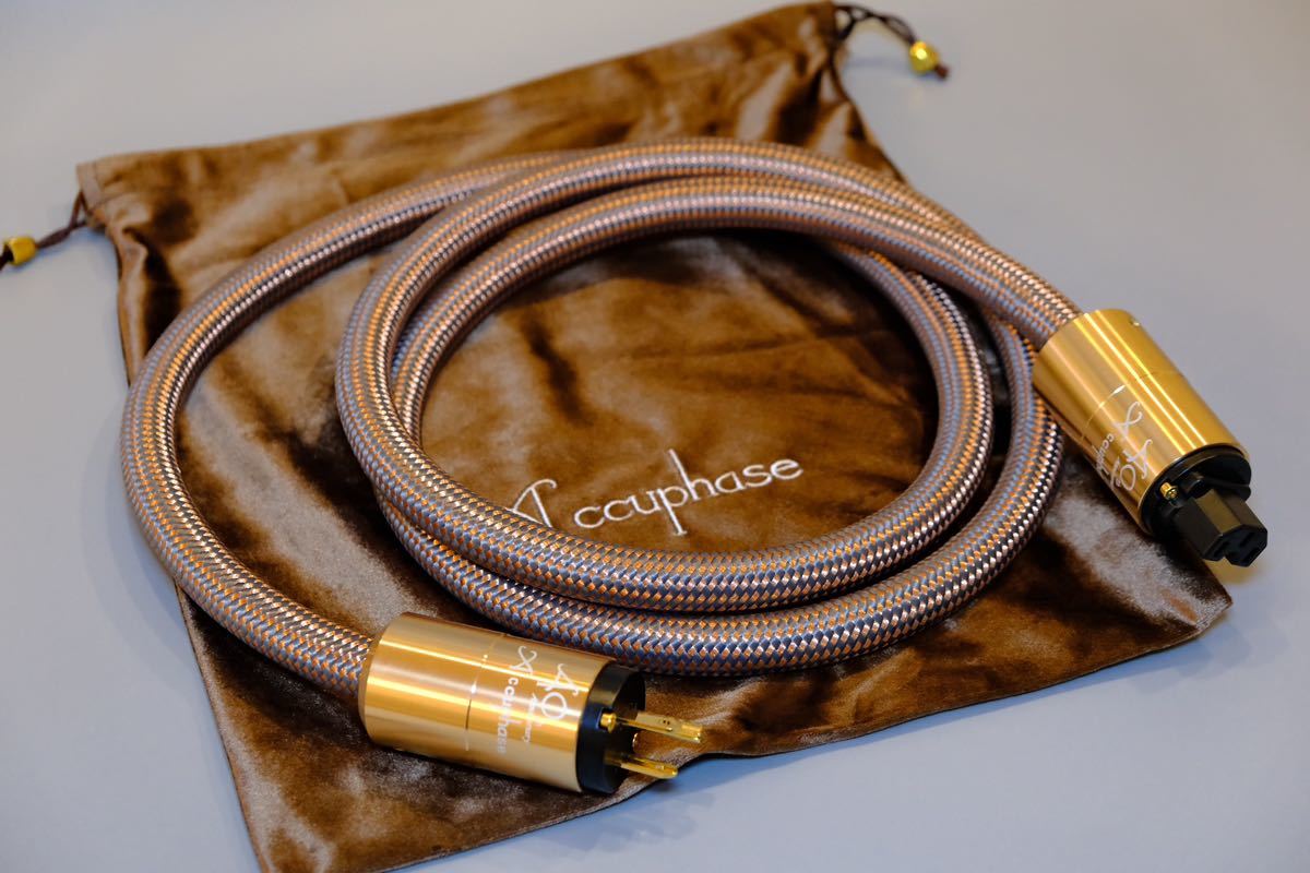 Yahoo!オークション - Accuphase 40周年記念 電源コード2m