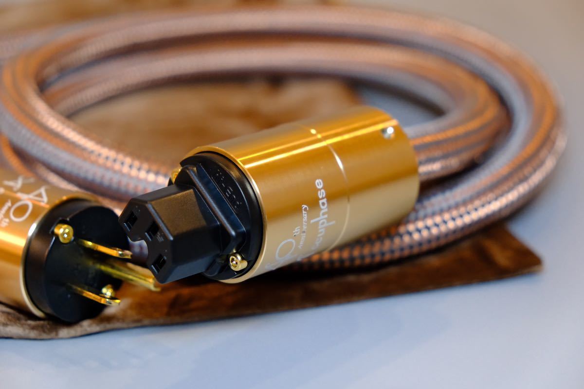 Yahoo!オークション - Accuphase 40周年記念 電源コード2m