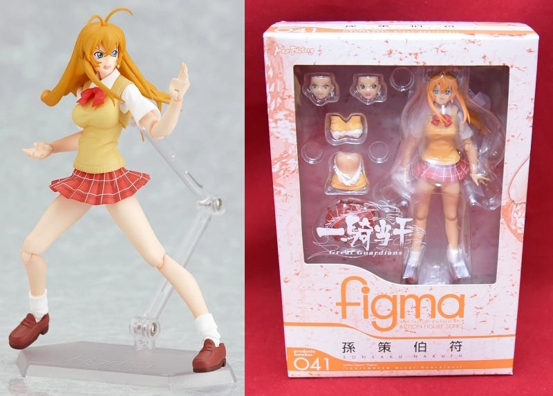 【１円～未開封】figma 孫策伯符 041 一騎当千Great Guardians マックスファクトリー