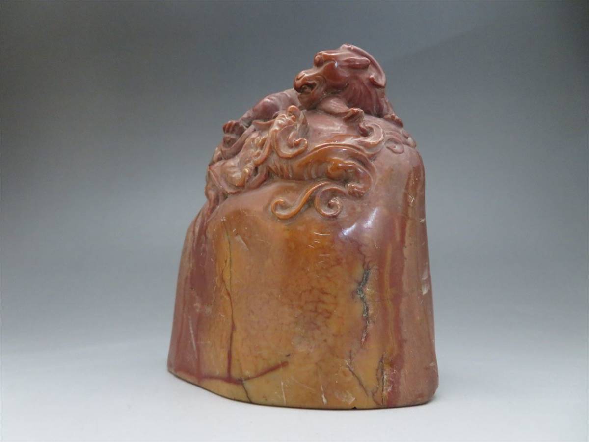 ◆◇中国 印章 印材 石印材 篆刻 彫刻 中国美術 古玩 検/寿山石/鶏血石◇◆_3