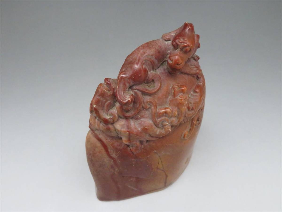 ◆◇中国 印章 印材 石印材 篆刻 彫刻 中国美術 古玩 検/寿山石/鶏血石◇◆_7