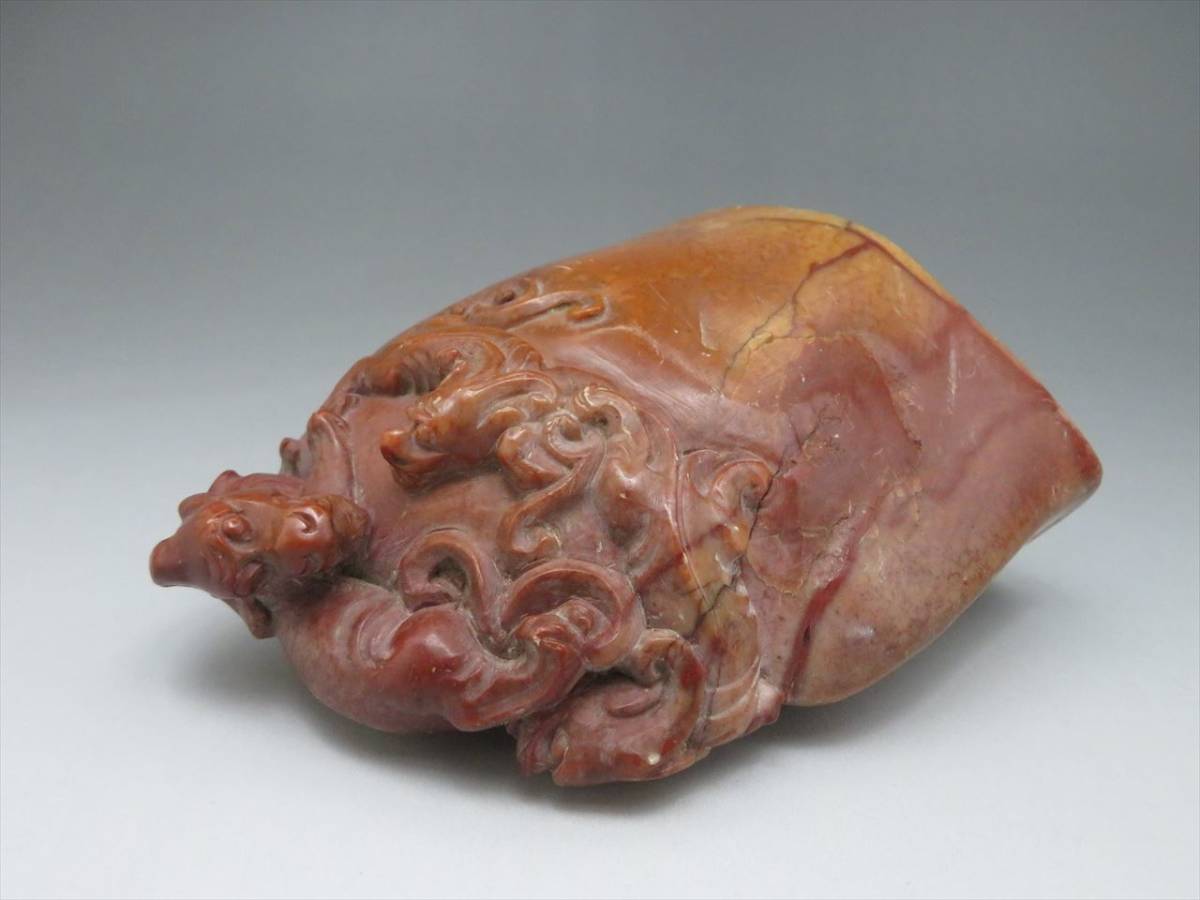 ◆◇中国 印章 印材 石印材 篆刻 彫刻 中国美術 古玩 検/寿山石/鶏血石◇◆_8