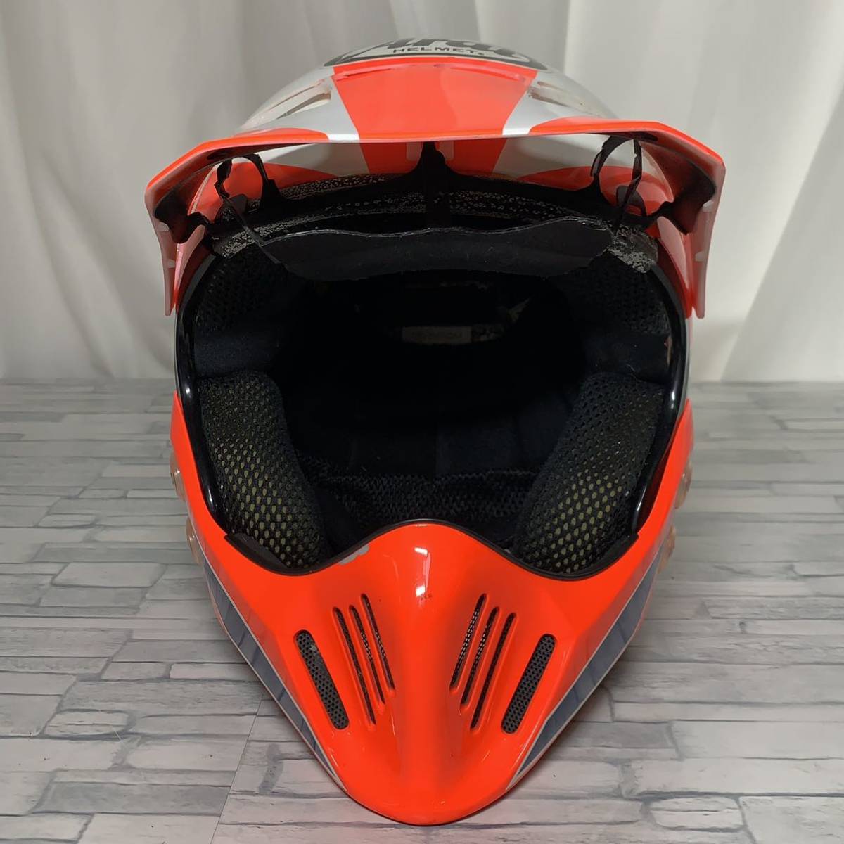 Arai HELMET アライ ヘルメット SNELL CLC MXPro サイズ55.56cm 90年製