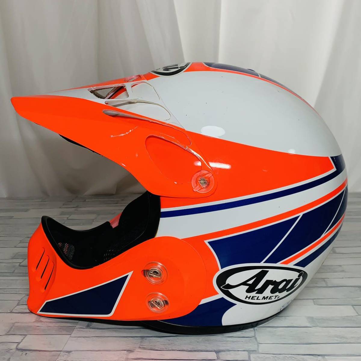 Arai HELMET アライ ヘルメット SNELL CLC MXPro サイズ55.56cm 90年製