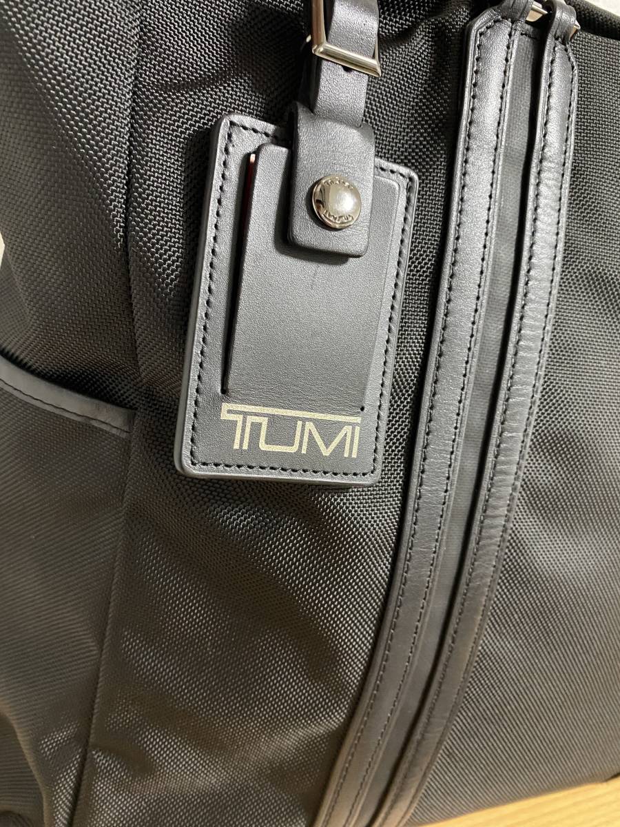 日本限定●定価74800円●極美品●TUMI トゥミ JARVIS 68414DE イースト ウエスト バリスティックナイロン レザー トートバッグ 黒