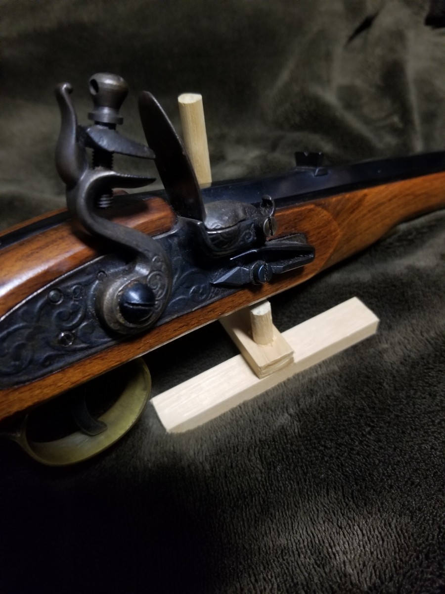 無可動 リプロダクト 古式銃 ケンタッキー・ピストル (検)ミロク 初期