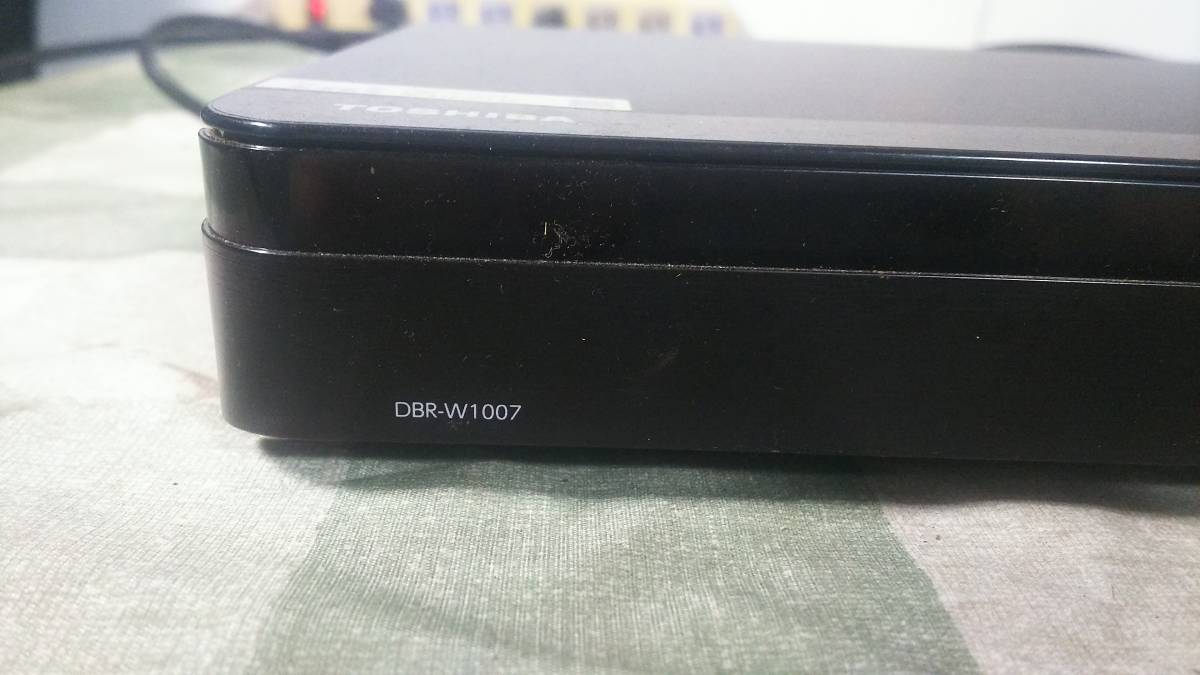 TOSHIBA REGZA レグザブルーレイ DBR-W1007 2017年 DBR-W1007/W507/TOP