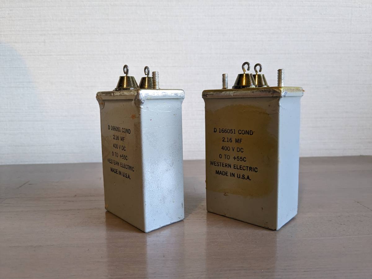 western Electric D166051 ウエスタンエレクトリック コンデンサ