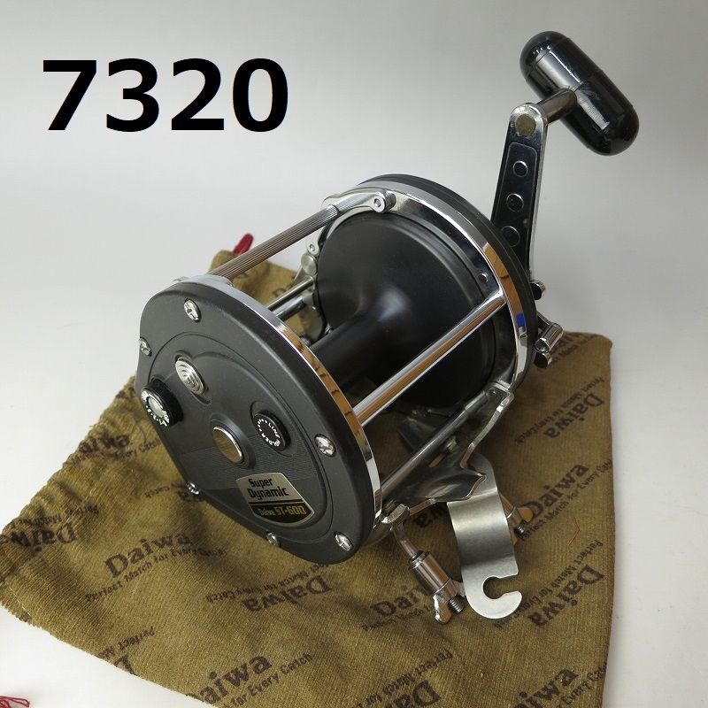 FK-7320 ダイワ Daiwa ST-600 スーパーダイナミック・リール 美品