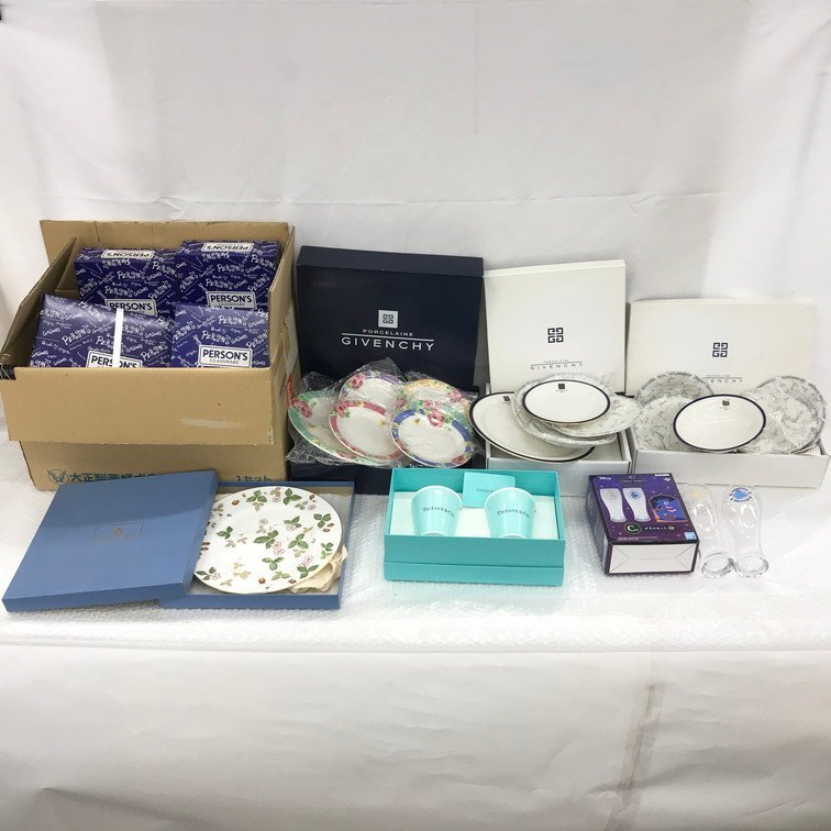 【BDAP5001】食器 おまとめ GIVENCHY Tiffany&Co WEDGWOOD 他 セット