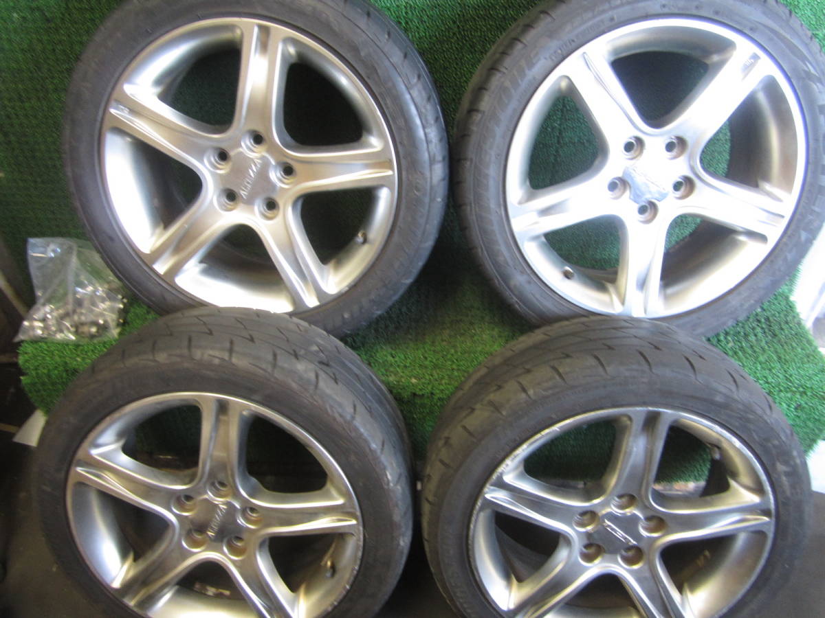 アルテッツア ジータ 17インチ アルミホイール＆タイヤ 4本 215/45R17 225/45R17 リム幅違い