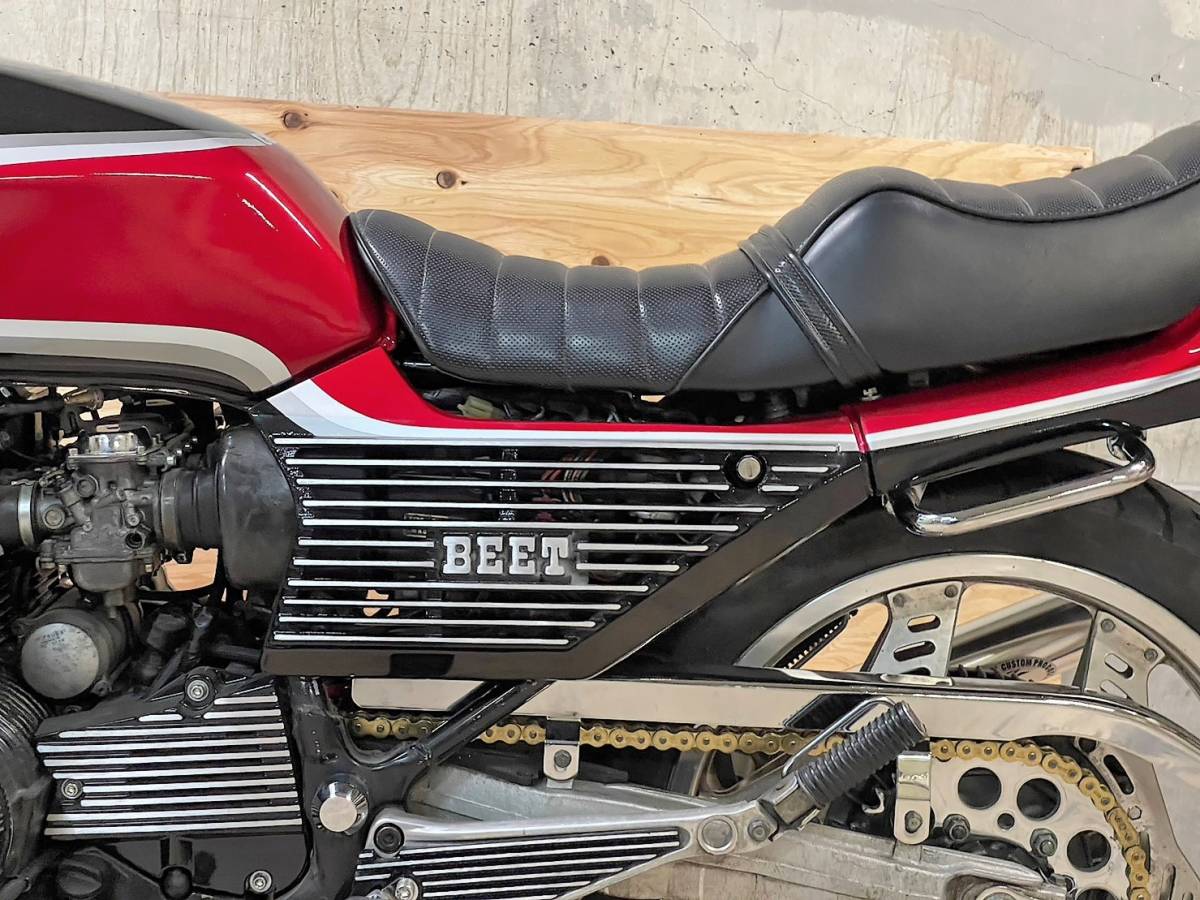 Y20 CBX400F 外装セット 黒赤2型 カラー/中古 美品 塗装後 未使用