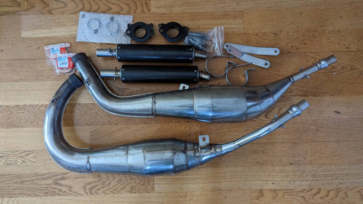 NSR250R NSR250R SP MC28 エトスデザイン ステンレス カーボン ホンダ 