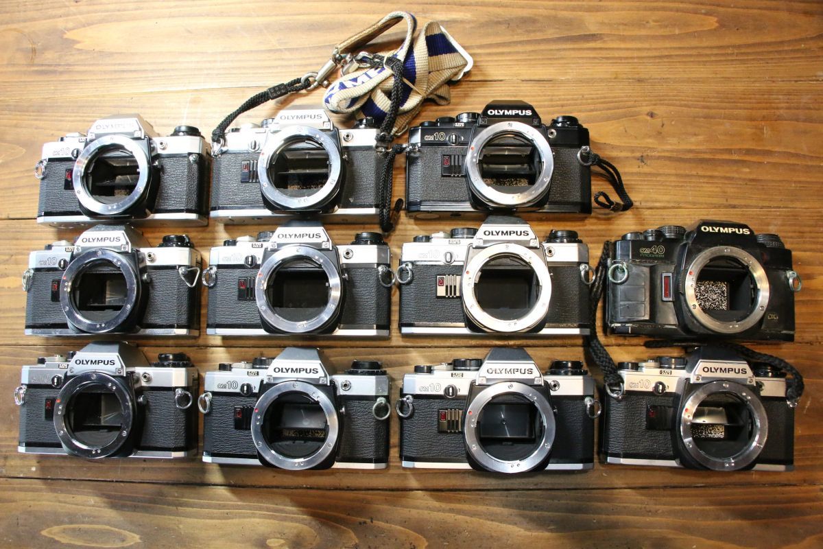 オリンパス OLYMPUS フィルム機 ジャンクまとめ 11個 OM-10 0M-40