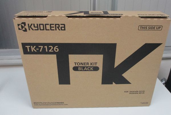 PC周辺機器 KYOCERA TK-7126 トナーキット ブラック 2本セット